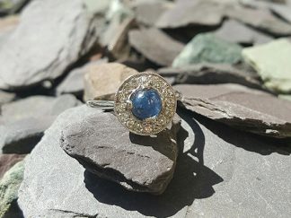 Sapphire and Diamond Ring