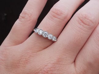 Diamond Five Stone 0.90ct