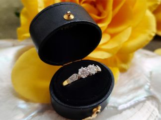 Two diamond ring 0.52ct