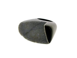 Black Agate Ring