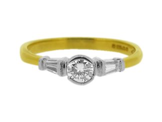 18ct Trilogy 0.36ct