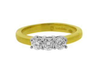 18ct trilogy 0.49ct