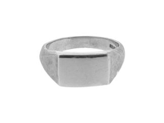 9ct rectangular signet ring