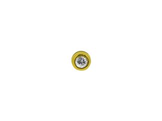 Single 18ct Stud 0.09ct