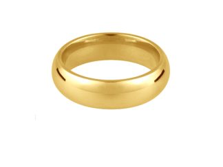 9ct 6mm court band