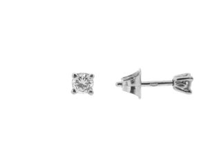 PLATINUM DIAMOND STUDS 0.17CT