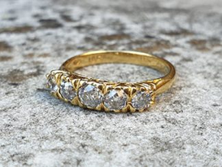 Victorian Style Diamond Ring