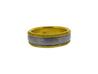 18ct Gold and Silver Ring