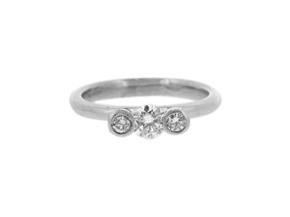 Platinum Three Stone 0.36ct