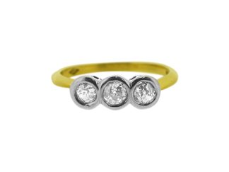Trilogy ring 0.48ct