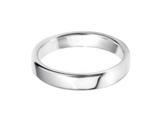 platinum 4mm court band
