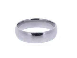 Platinum 5mm Court Band