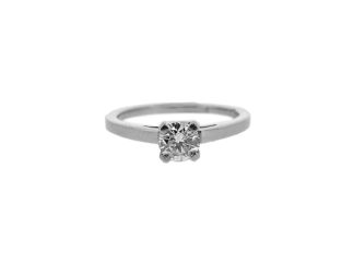 Platinum Solitiare 0.42ct