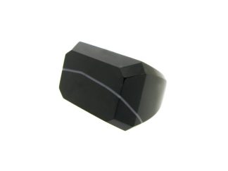 Black Agate Ring