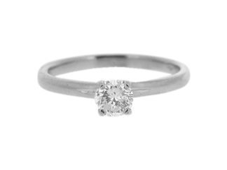 18ct brilliant cut solitaire 0.33ct