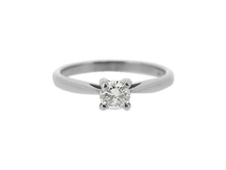White Gold Solitaire 0.33ct