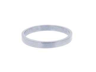 Platinum 2.5mm Flat band