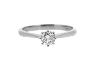 Platinum Solitaire 0.35ct