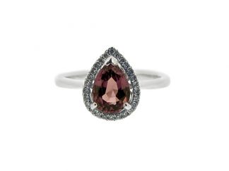 18ct White Gold Spinel Ring