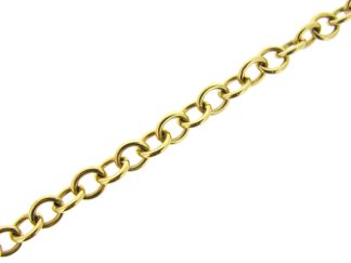 9ct Yellow Gold Open Link Bracelet