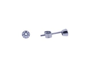 18ct diamond studs 0.34ct