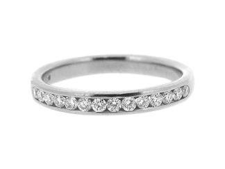 Platinum half eternity 0.29ct