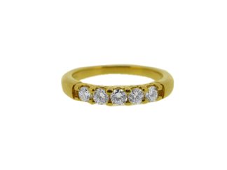 18ct Half Eternity 0.50ct