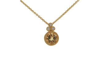 Rose Gold Morganite Necklace