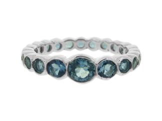 platinum aquamarine eternity