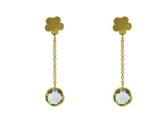 9ct topaz earrings