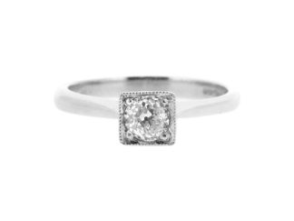Old Cut Solitaire 0.42ct