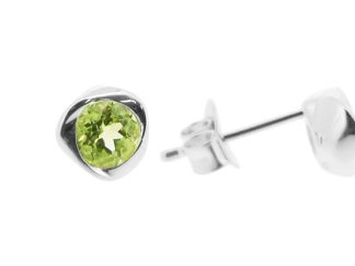 Lemon Quartz Studs