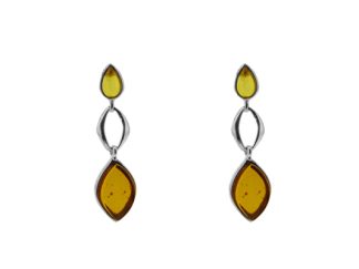 Silver amber drops