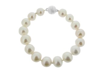 9.5mm White Pearl Bracelet
