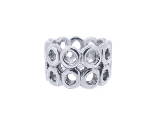 Double Row Circle Ring