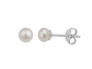 5.5mm white pearl studs