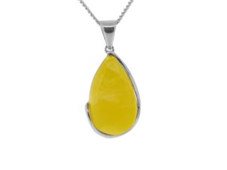 Yellow Amber necklace