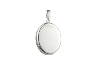 Silver Oval Locket