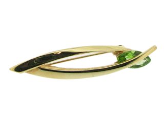 Peridot Brooch