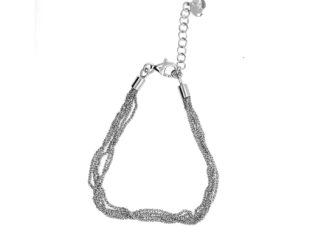 Sparkly multi chain bracelet