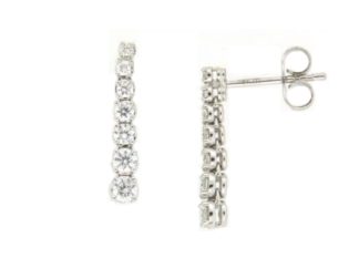 Diamond drop earrings 0.51ct