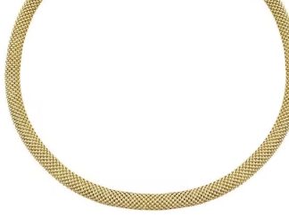 Yellow Popcorn Necklace