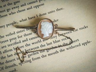 Cameo Bar Brooch