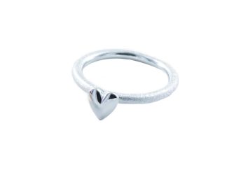 Silver Heart Ring