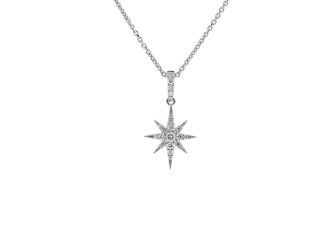 Diamond Star Pendant 0.23ct
