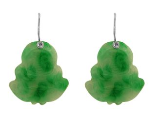 Large Buddha Earrings