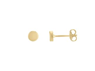 9ct small disc studs