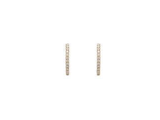 Yellow Gold Diamond Huggies 0.10ct