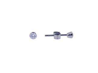 9ct Solitaire Diamond Studs 0.23ct
