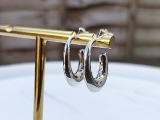 Silver Tapered Huggies